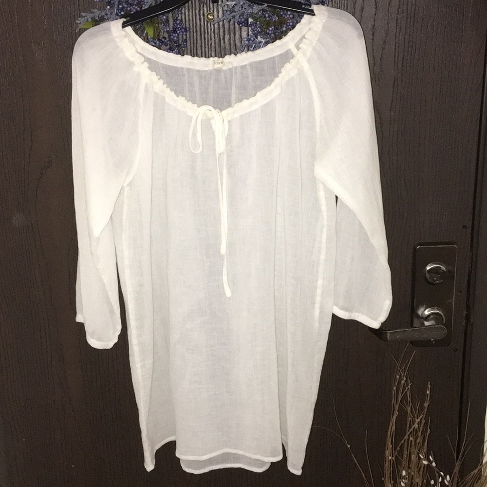 J.Crew Swim Suit/ Flowey Dress Size Small *Cute